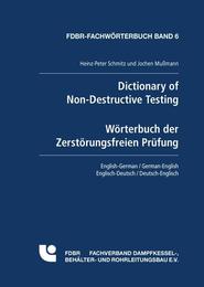 Dictionary of Non-Destructive Testing/Wörterbuch der Zerstörungsfreien Prüfung - Cover