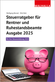 Steuerratgeber für Rentner und Ruhestandsbeamte - Ausgabe 2025 - Cover