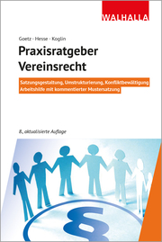 Praxisratgeber Vereinsrecht - Cover