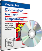 DVD-Seminar Nie mehr Lampenfieber! - Cover
