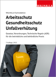 Arbeitsschutz, Gesundheitsschutz, Unfallverhütung Ausgabe 2022 - Cover