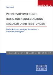 Prozessoptimierung: Basis zur Neugestaltung sozialer Dienstleistungen - Cover
