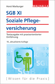 SGB XI - Soziale Pflegeversicherung - Cover