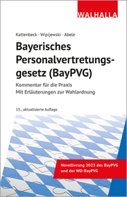 Bayerisches Personalvertretungsgesetz (BayPVG) - Cover