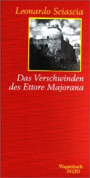 Das Verschwinden des Ettore Majorana - Cover
