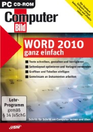 Computer Bild: Word 2010 ganz einfach