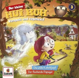 Der kleine Hui Buh - Die wilde Koboldjagd/Der fluchende Papagei - Cover