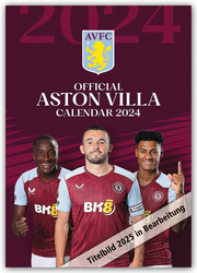 Aston Villa FC 2025 - A3-Posterkalender - Cover