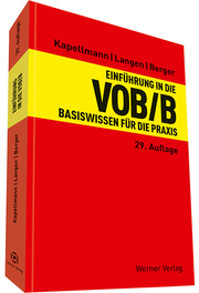 Einführung in die VOB/B - Cover