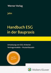 Handbuch ESG in der Baupraxis - Cover