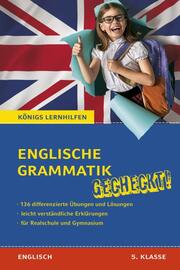 Englische Grammatik gecheckt! 5. Klasse - Cover