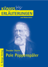 Erläuterungen zu Theodor Storm: Pole Poppenspäler - Cover