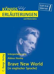 Brave New World - (in englischer Sprache) von Aldous Huxley.
