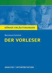 Der Vorleser von Bernhard Schlink - Cover