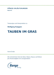 Textanalyse und Interpretation zu Wolfgang Koeppen: Tauben im Gras - Abbildung 1
