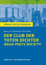 Der Club der toten Dichter - Dead Poets Society von Nancy H. Kleinbaum - Cover
