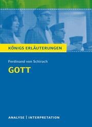 Gott von Ferdinand von Schirach - Cover