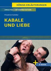 Kabale und Liebe von Friedrich Schiller - Cover