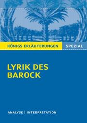 Textanalyse und Interpretation zu Lyrik des Barock - Cover