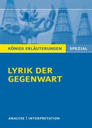 Textanalyse und Interpretation zu Lyrik der Gegenwart - Cover