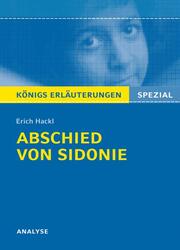 Erich Hackl: Abschied von Sidonie - Cover