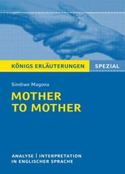 Mother to Mother von Sindiwe Magona. - Cover
