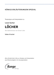 Löcher von Louis Sachar - Textanalyse und Interpretation - Abbildung 1