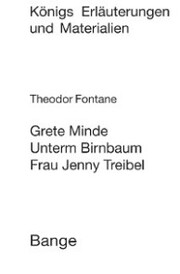 Grete Minde / Unterm Birnbaum. Textanalyse und Interpretation. - Cover