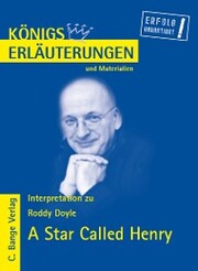 A Star Called Henry von Roddy Doyle. Textanalyse und Interpretation in deutscher Sprache.