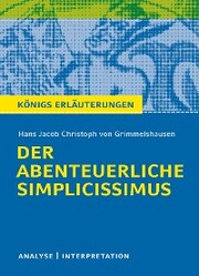 Der abenteuerliche Simplicissimus. Königs Erläuterungen. - Cover