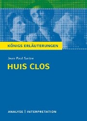Huis clos (Geschlossene Gesellschaft) von Jean-Paul Sartre. - Cover