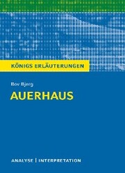 Auerhaus. Königs Erläuterungen. - Cover