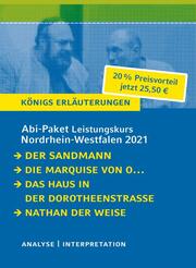 Abitur-Paket Nordrhein-Westfalen 2021. Deutsch Leistungskurs - Königs Erläuterungen - Cover