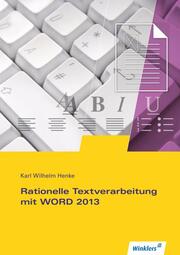 Rationelle Textverarbeitung mit WORD 2013