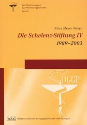 Die Schelenz-Stiftung IV 1989-2003 - Cover