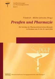Preußen und die Pharmazie - Cover