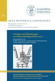 Vorträge und Abhandlungen zur Wissenschaftsgeschichte 2010 - Cover