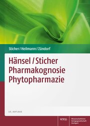 Hänsel/Sticher Pharmakognosie Phytopharmazie - Cover