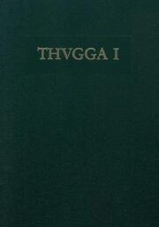 THVGGA / Grundlagen und Berichte - Cover