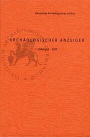 Archäologischer Anzeiger - Cover