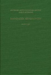 Baghdader Mitteilungen - Cover