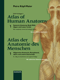 Wolf-Heidegger's Atlas of Human Anatomy/Atlas der Anatomie des Menschen 1 - Cover