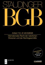 Artikel 7-12,47,48 EGBGB - Cover