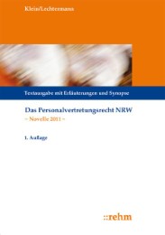 Das Personalvertretungsrecht NRW - Novelle 2011