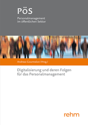 Digitalisierung und deren Folgen für das Personalmanagement - Cover