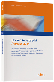 Lexikon Arbeitsrecht 2024 - Cover