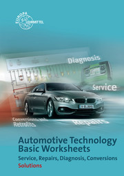 Automotive Technology Basic Worksheets Solutions
