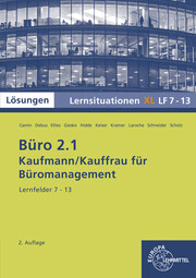 Büro 2.1, Lernsituationen XL, Lernfelder 7-13 - Cover