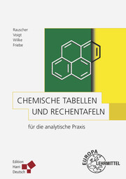 Chemische Tabellen und Rechentafeln für die analytische Praxis - Cover