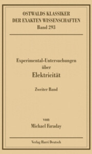Experimental-Untersuchungen über Elektricität 2 - Cover